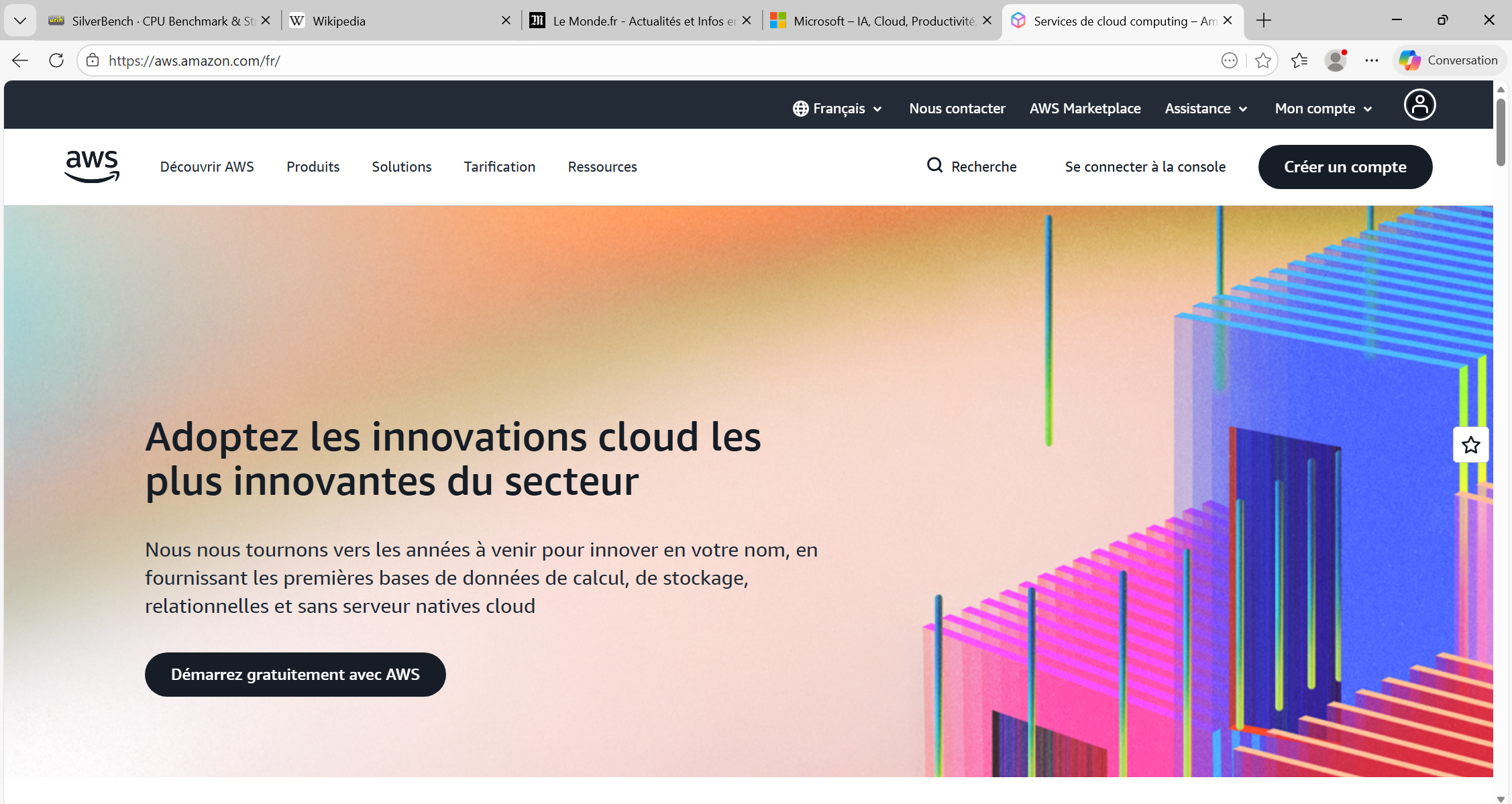 Bureau Apps ouvertes